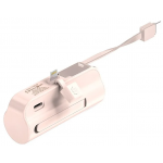 XPower PB5D MN-122-L1 罐頭豬LuLu 3合1迷你5000mAh外置充電器 (Lightning頭)